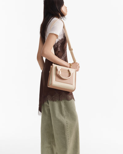 Patch Mini Tote Bag - Natural