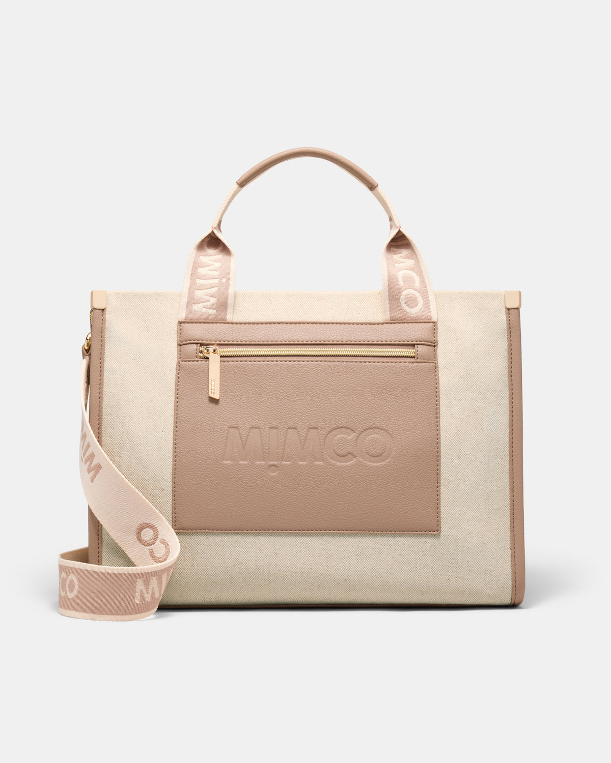 Patch Tote Bag - Natural