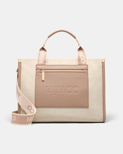 Patch Tote Bag - Natural