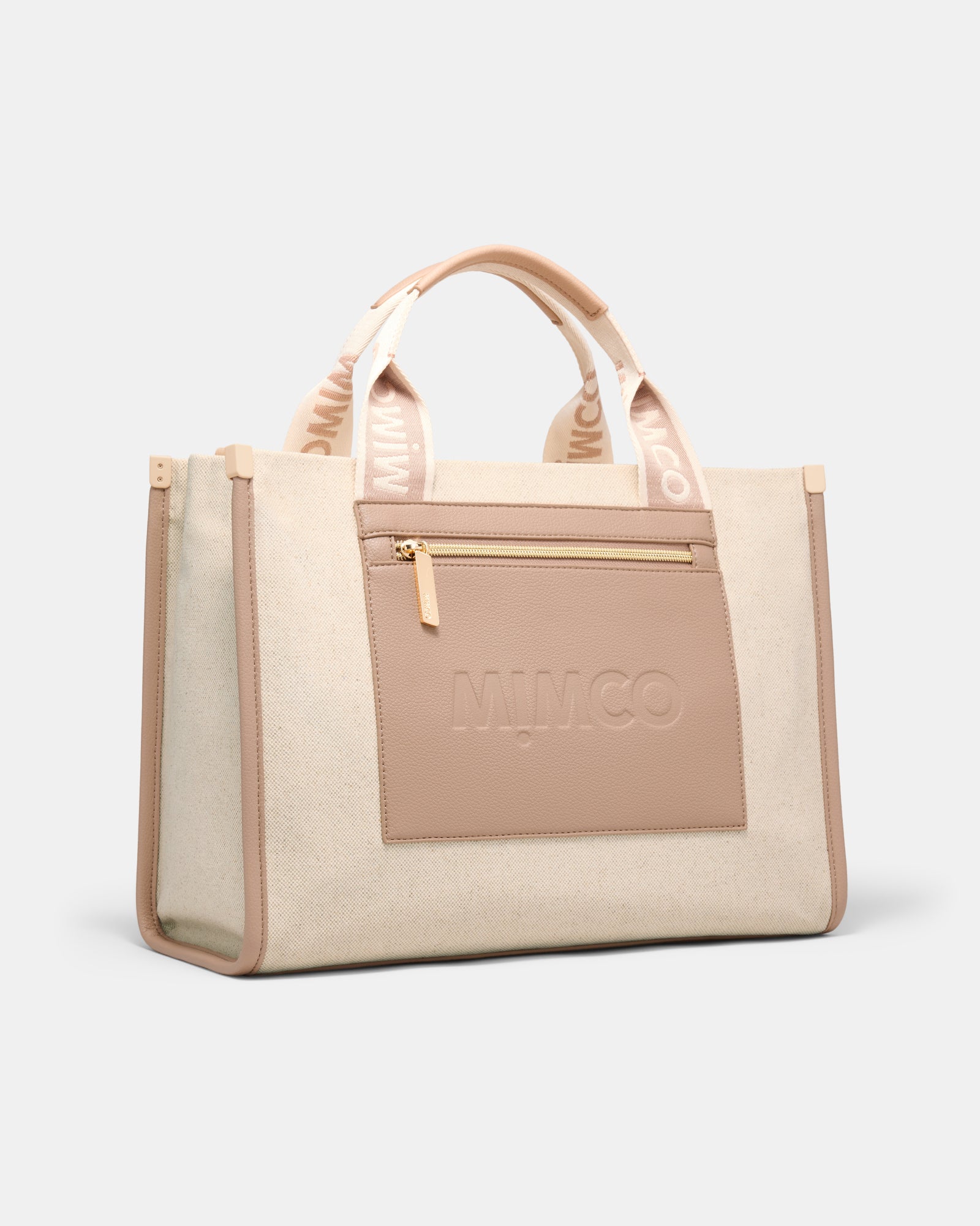 Patch Tote Bag - Natural