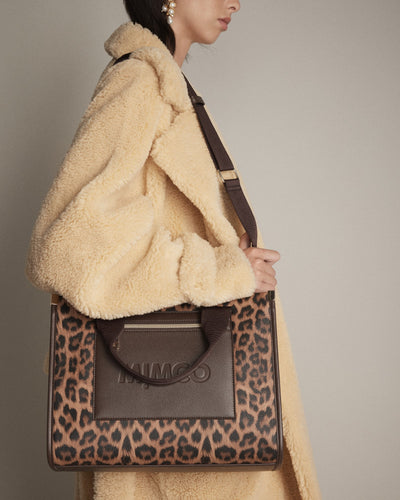 Patch Tote Bag - Leopard