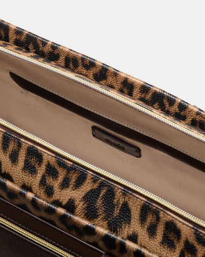 Patch Tote Bag - Leopard