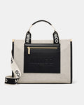 Patch Tote Bag - Black Natural