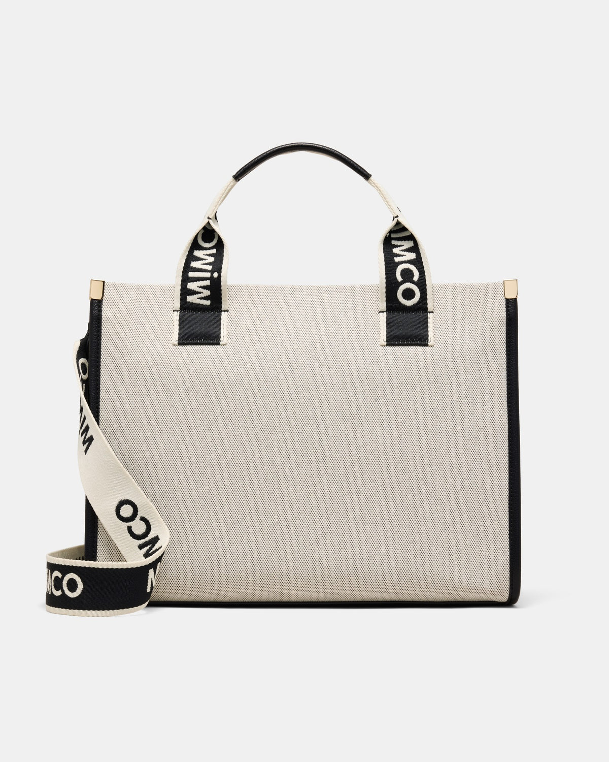 Patch Tote Bag - Black Natural