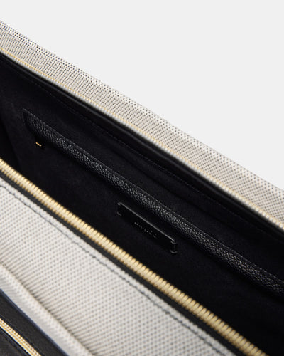 Patch Tote Bag - Black Natural
