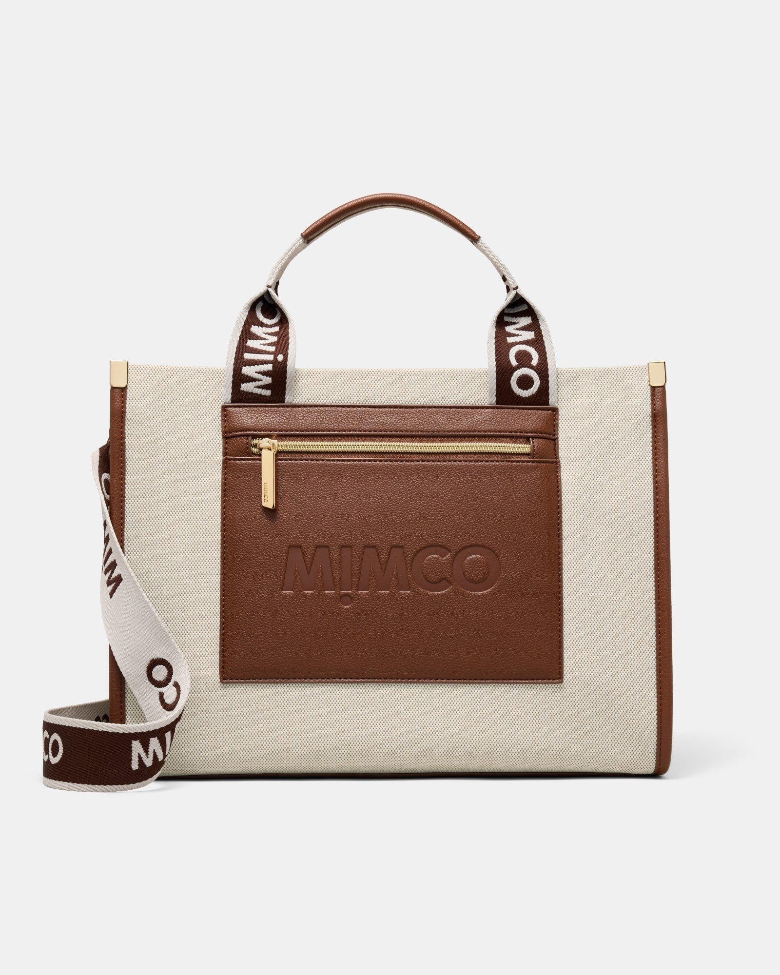 Patch Tote Bag - Walnut