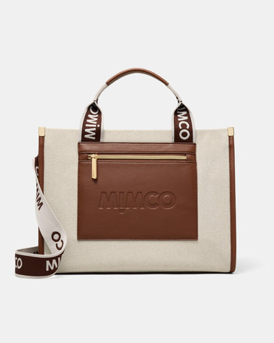 Patch Tote Bag - Walnut