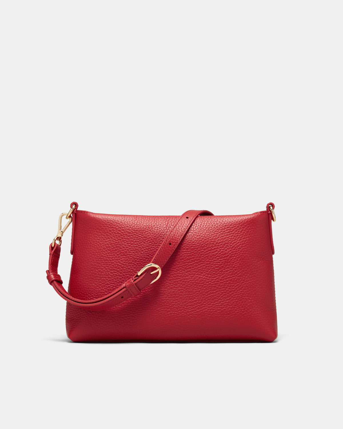 Bay Strap Crossbody Bag - Lipstick Red