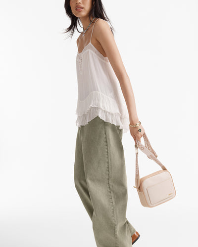 Northcote Camera Crossbody Bag - Almond Multi