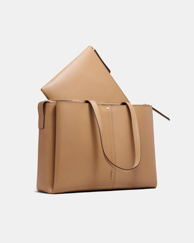 Metro Worker Tote Bag - Caramel