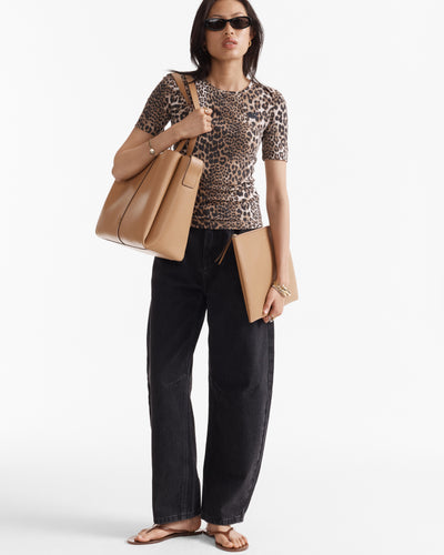 Metro Worker Tote Bag - Caramel