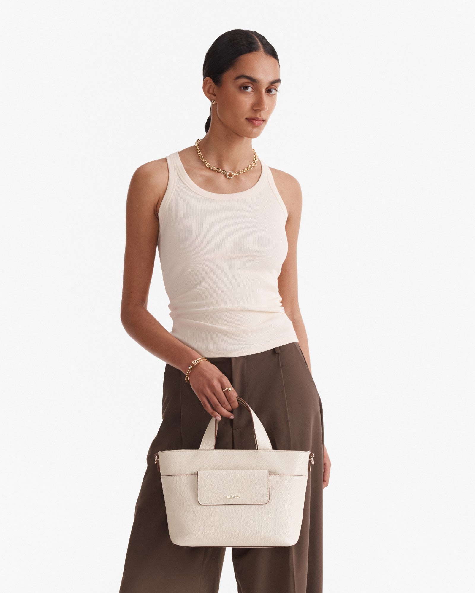 Preston Mini Tote Bag - Linen