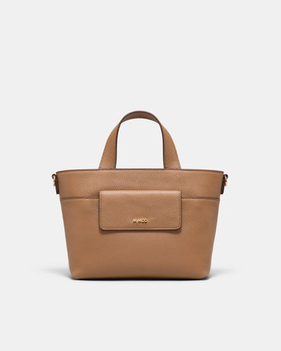 Preston Mini Tote Bag - Caramel