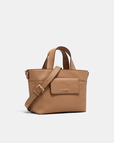 Preston Mini Tote Bag - Caramel