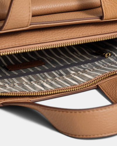 Preston Mini Tote Bag - Caramel