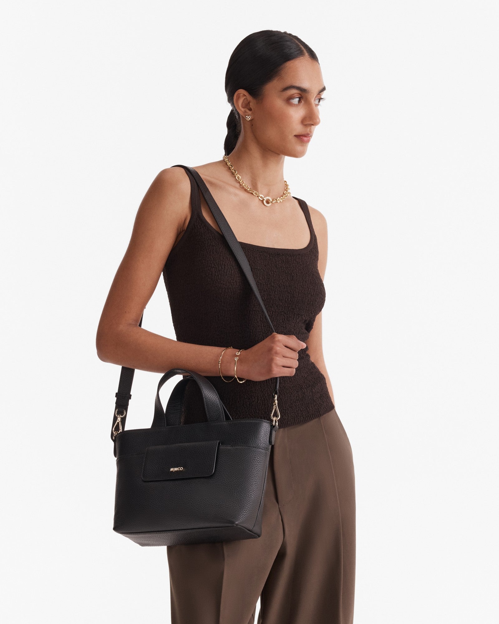 Preston Mini Tote Bag - Black