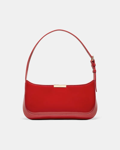 Cove Slim Shoulder Bag - Lipstick Red