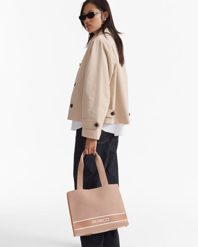 Blondie Boxy Tote Bag - Fawn