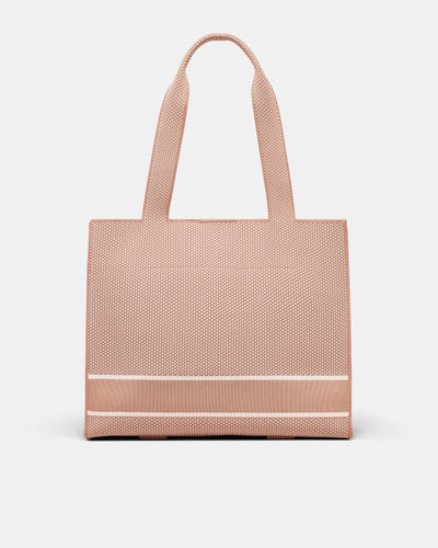 Blondie Boxy Tote Bag - Fawn