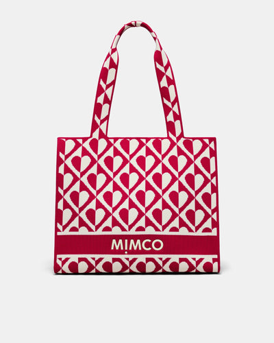 Blondie Boxy Tote Bag - Red Multi