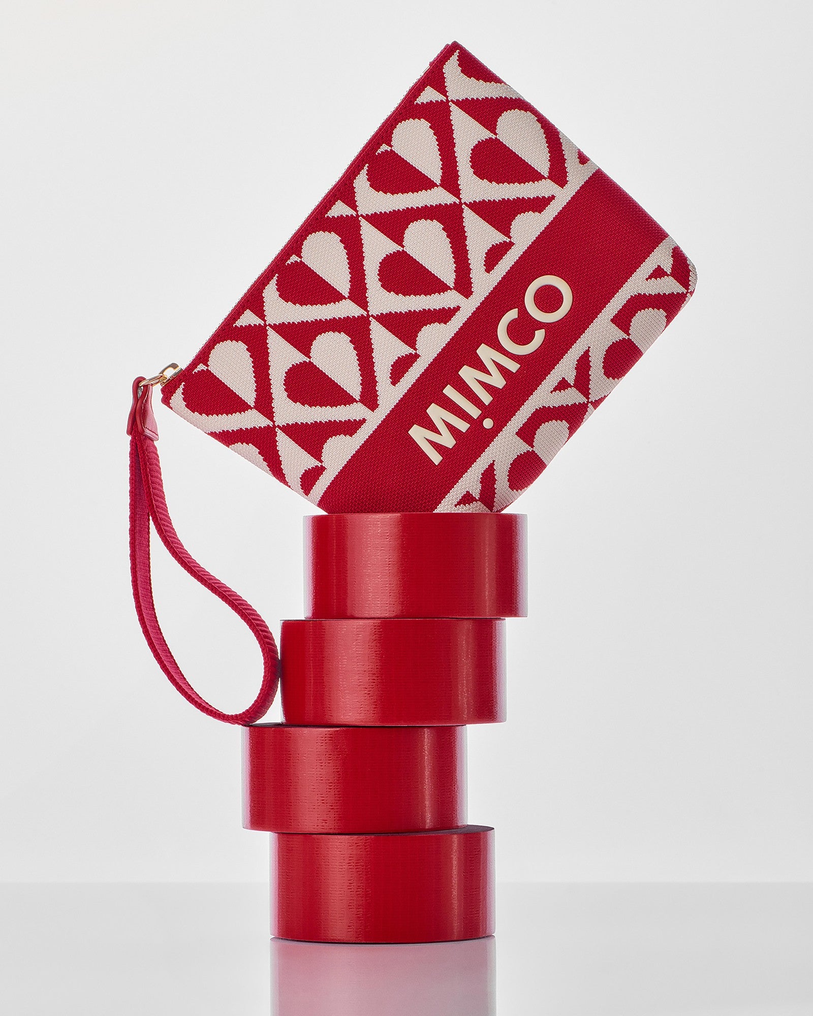 Blondie Pouch - Red Multi