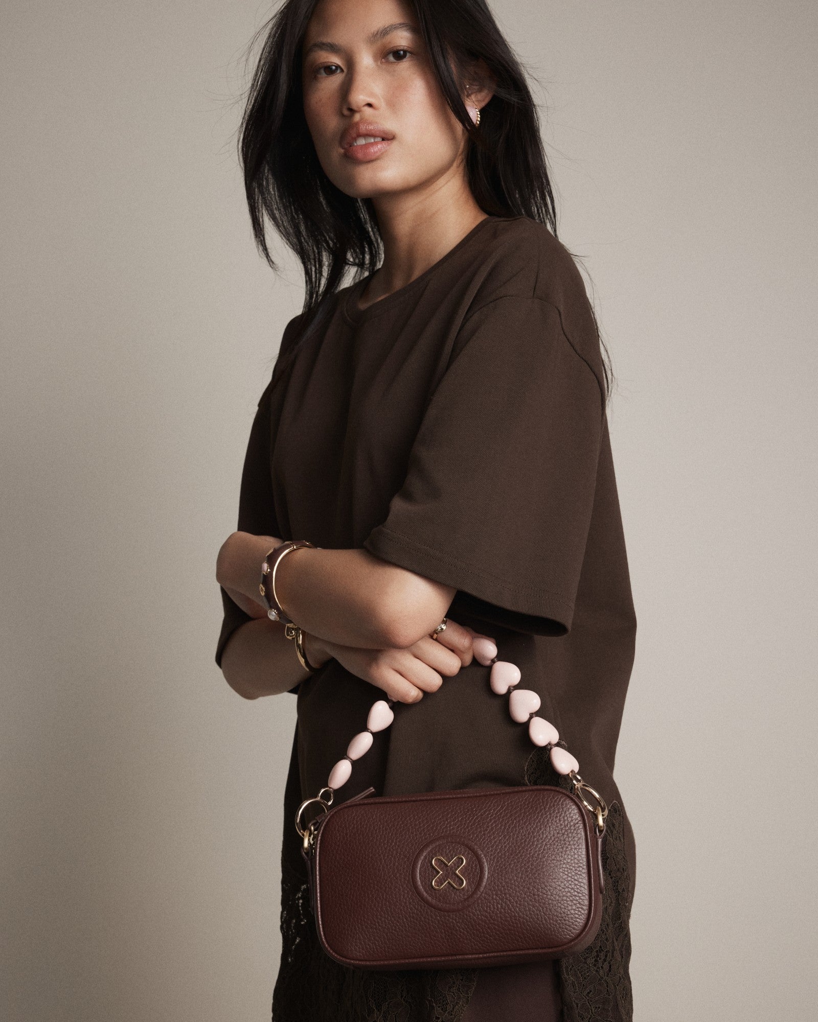 Bay Camera Pouch - Mahogany