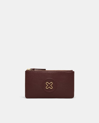 Bay Medium Pouch - Mahogany