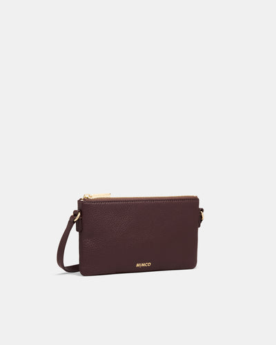 Rhiannon Pouch Crossbody Bag - Brandy