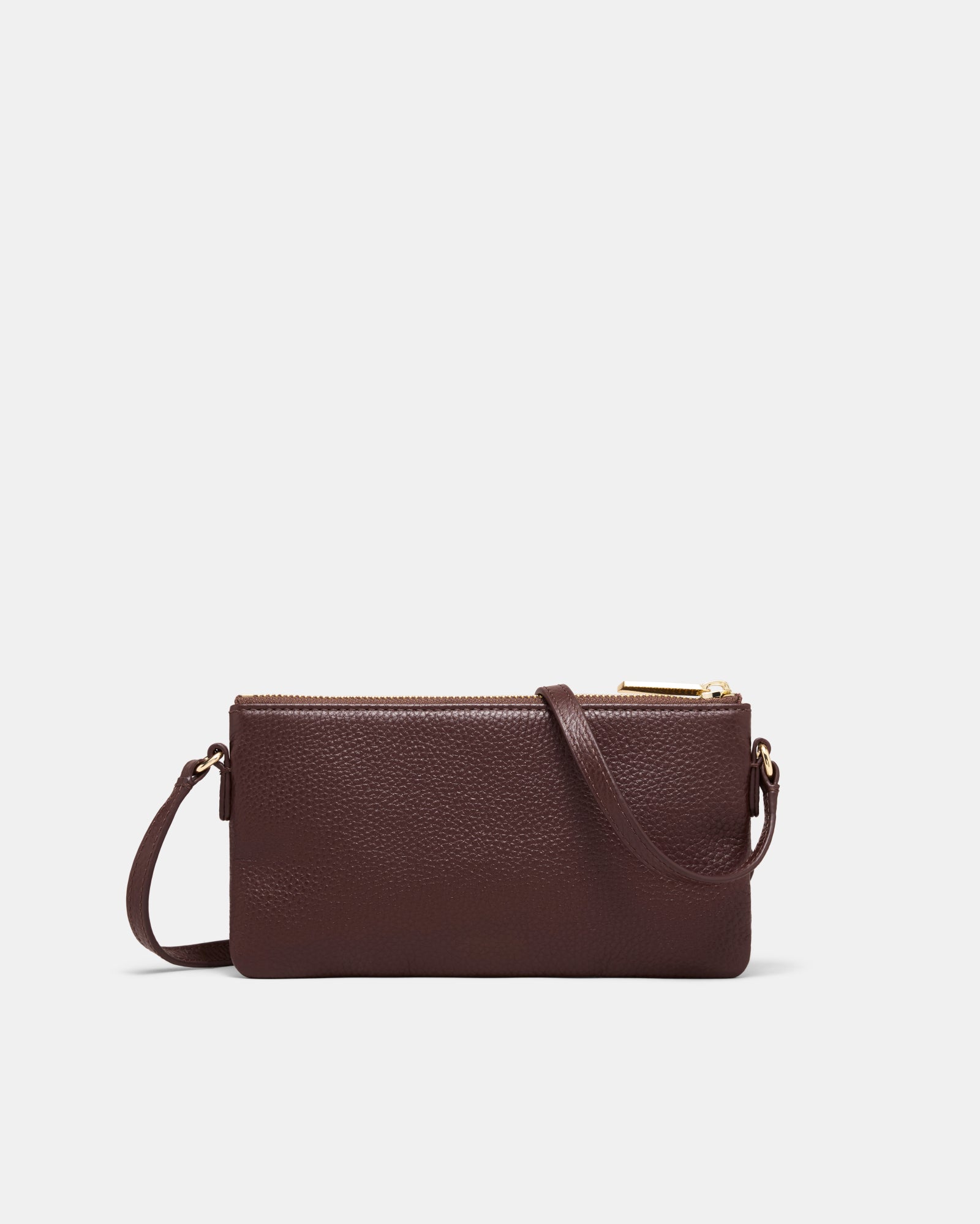 Rhiannon Pouch Crossbody Bag - Brandy