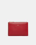 Yvette Gusset Pouch - Lipstick Red
