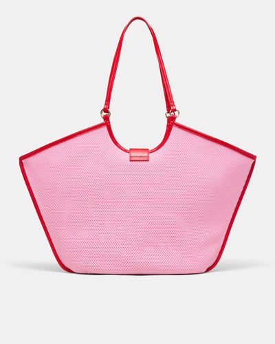 Hera Knit Tote Bag - Pink Sorbet