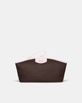 Hera Knit Pouch - Mahogany