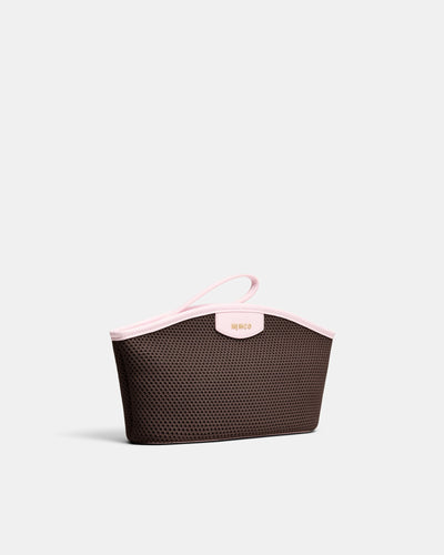 Hera Knit Pouch - Mahogany