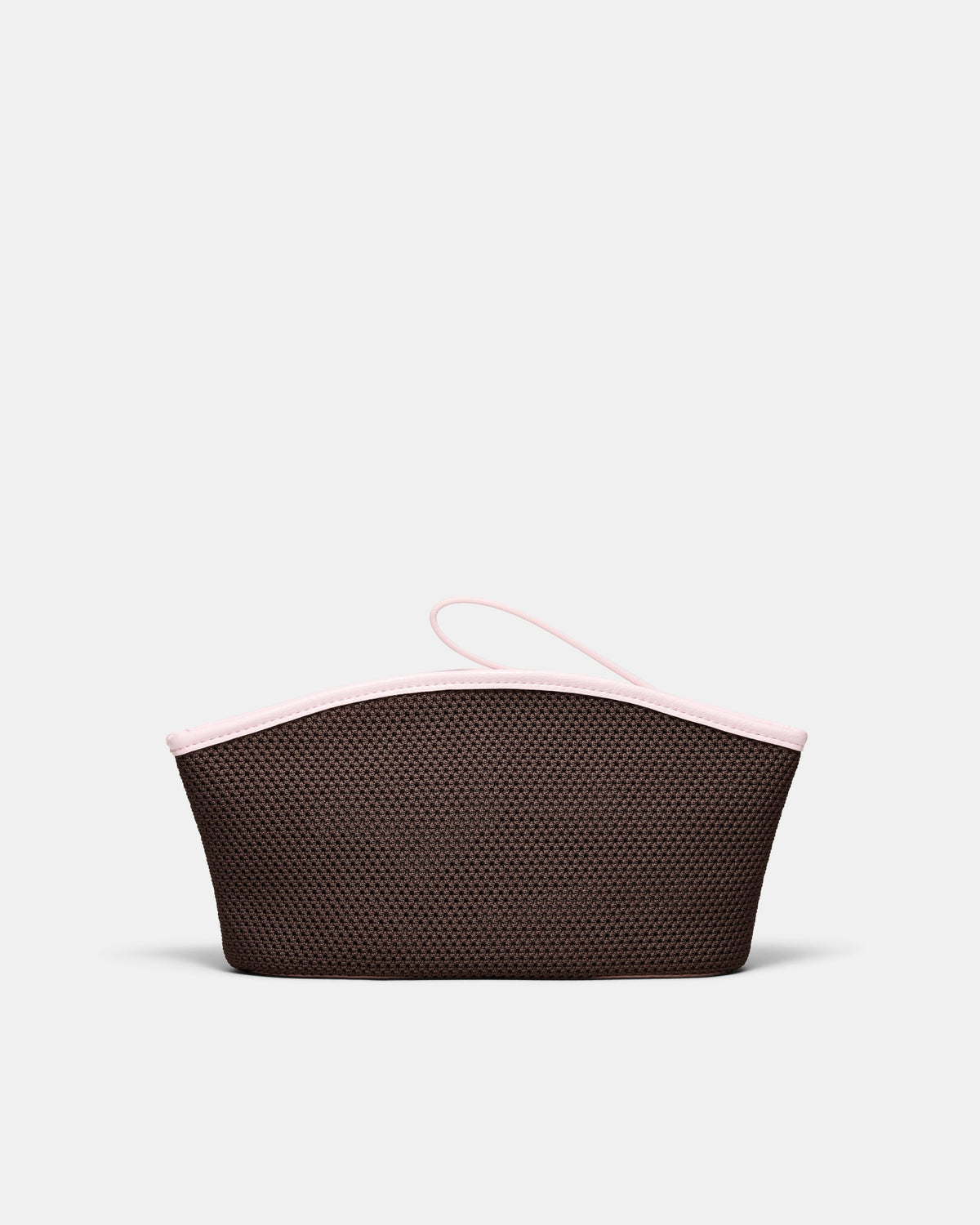 Hera Knit Pouch - Mahogany