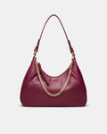 Lily Shoulder Day Bag - Bordeaux