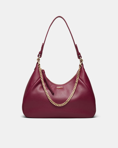 Lily Shoulder Day Bag - Bordeaux
