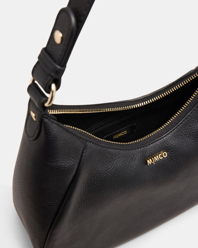 Lily Shoulder Day Bag - Black