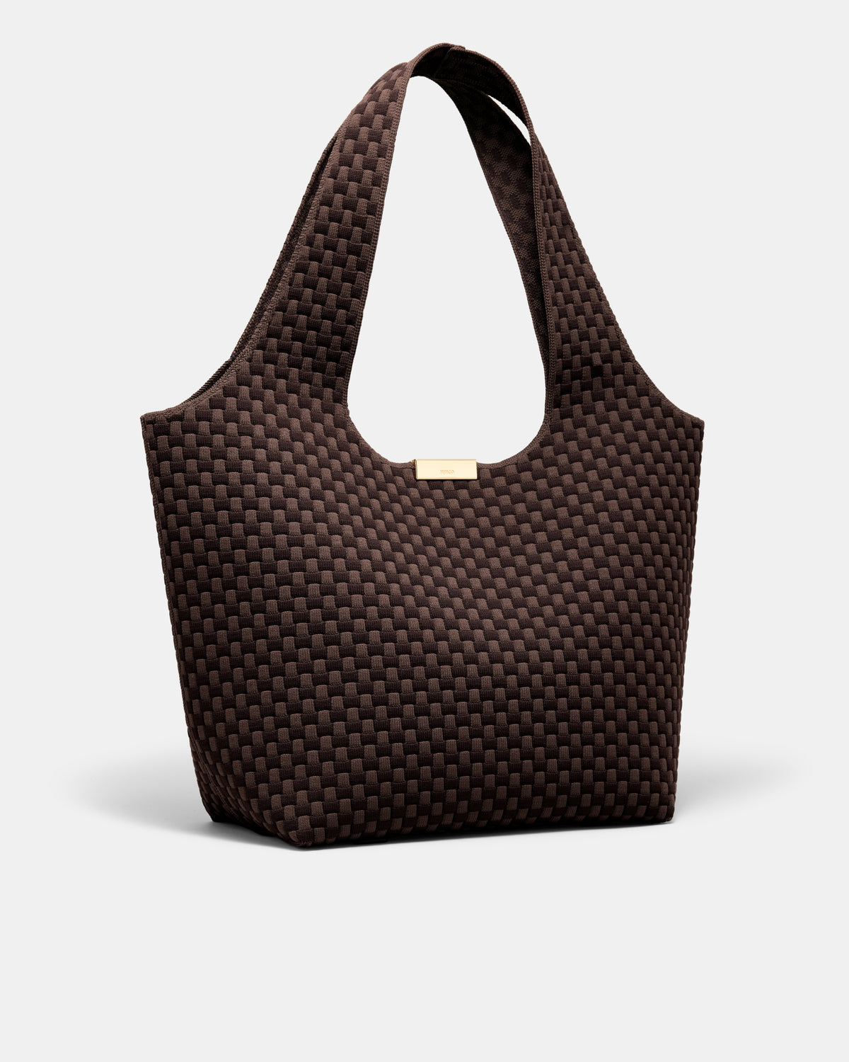 Amelie Basket Tote Bag - Chocolate