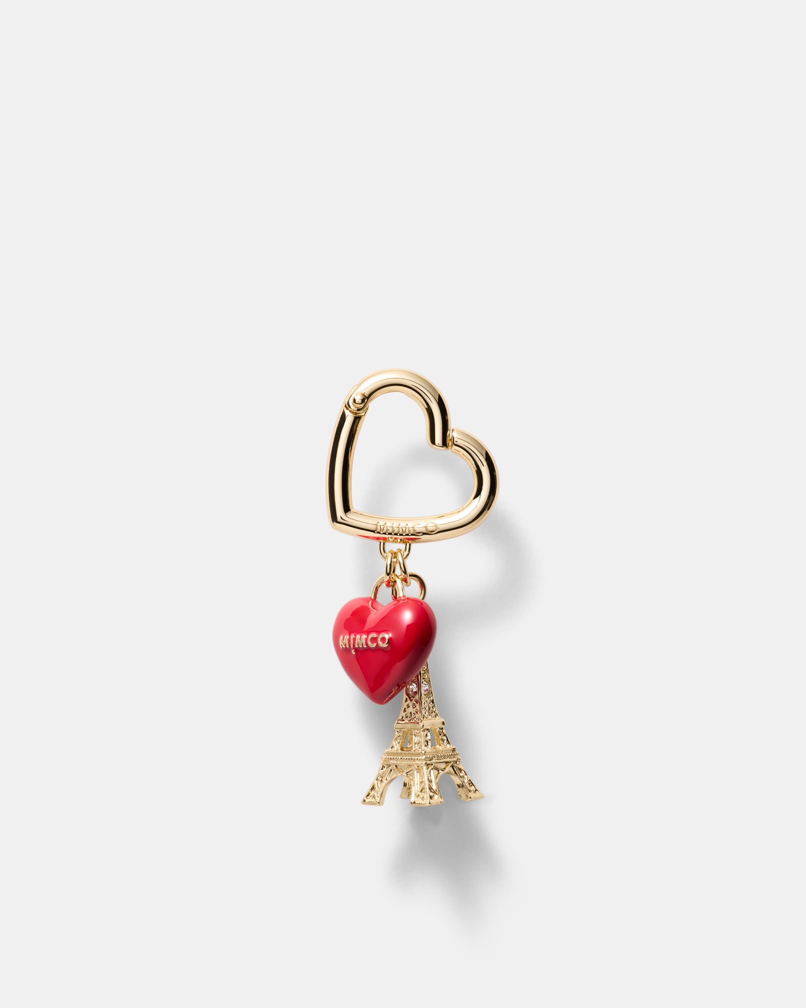 Love Paris Keyring - Lipstick Red