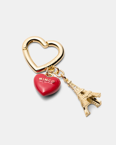 Love Paris Keyring - Lipstick Red