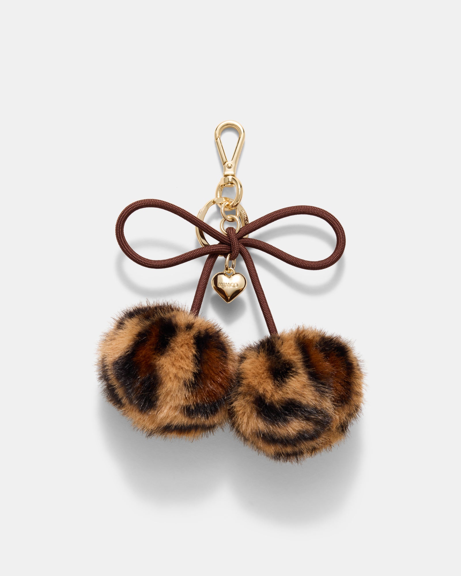 Cherry Keyring - Leopard