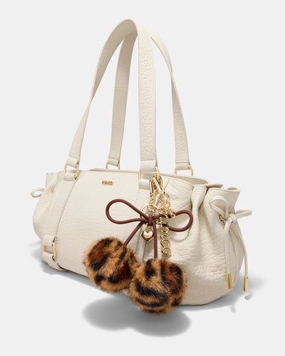 Cherry Keyring - Leopard