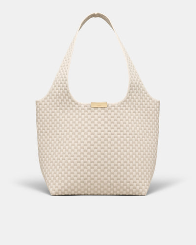 Amelie Basket Tote Bag - Natural