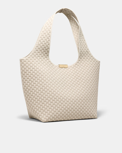Amelie Basket Tote Bag - Natural