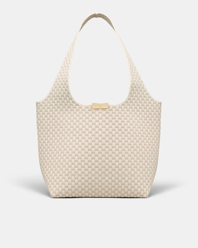 Amelie Basket Tote Bag - Natural