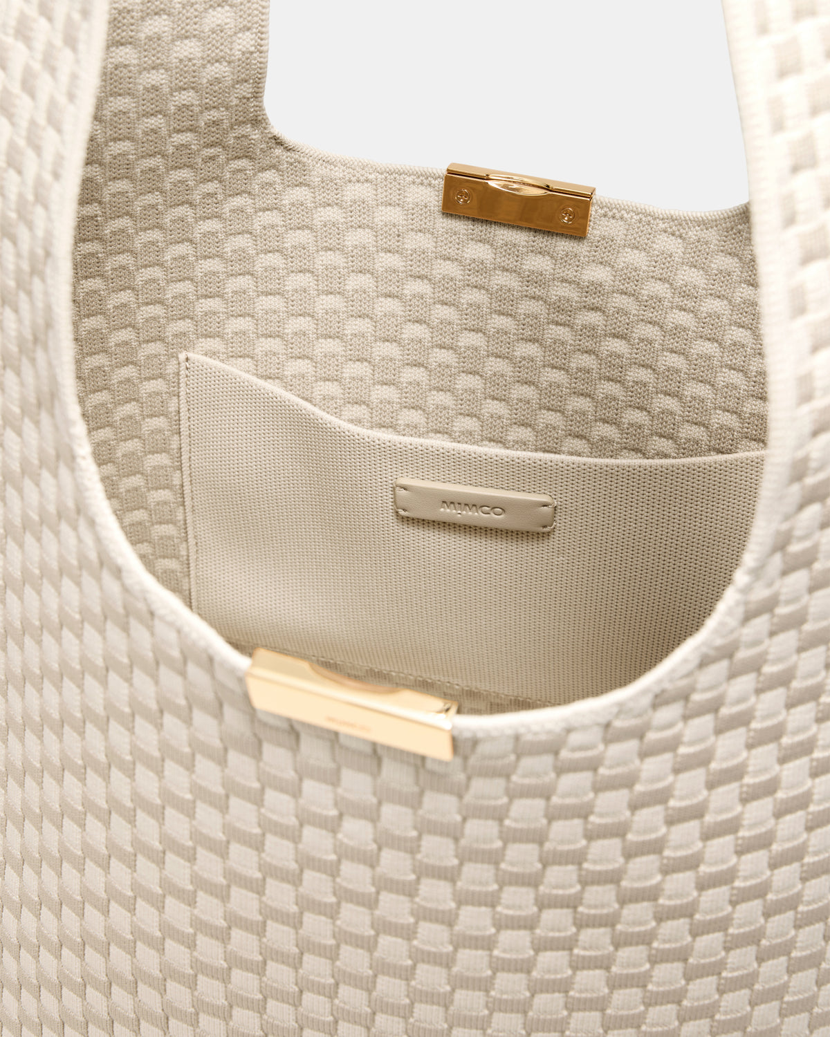 Amelie Basket Tote Bag - Natural