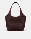 Amelie Basket Tote Bag - Chocolate