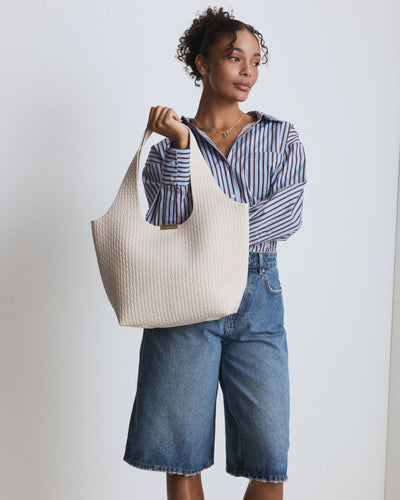 Amelie Basket Tote Bag
