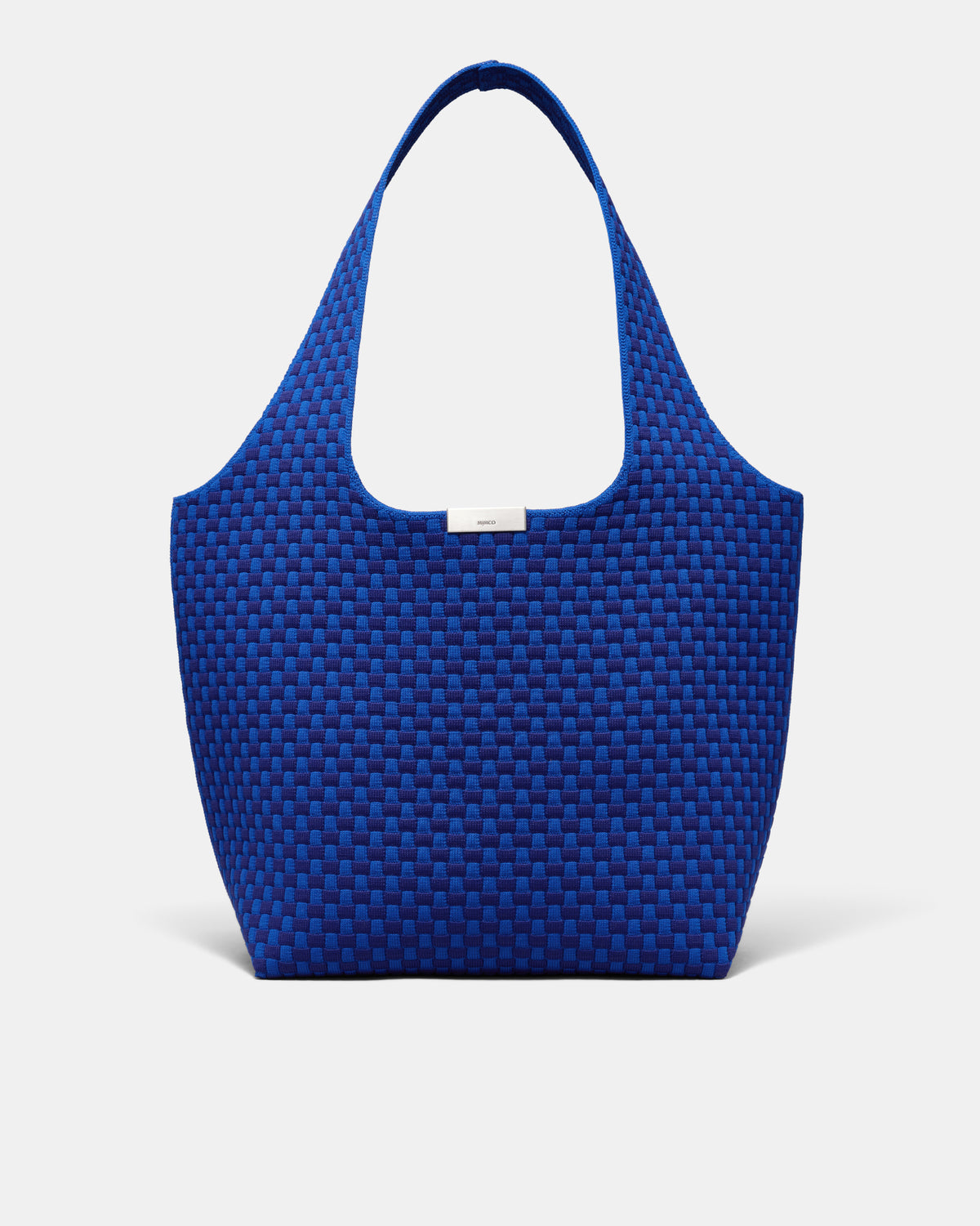 Amelie Basket Tote Bag - Cobalt