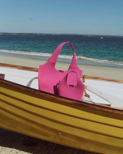 Amelie Basket Tote Bag